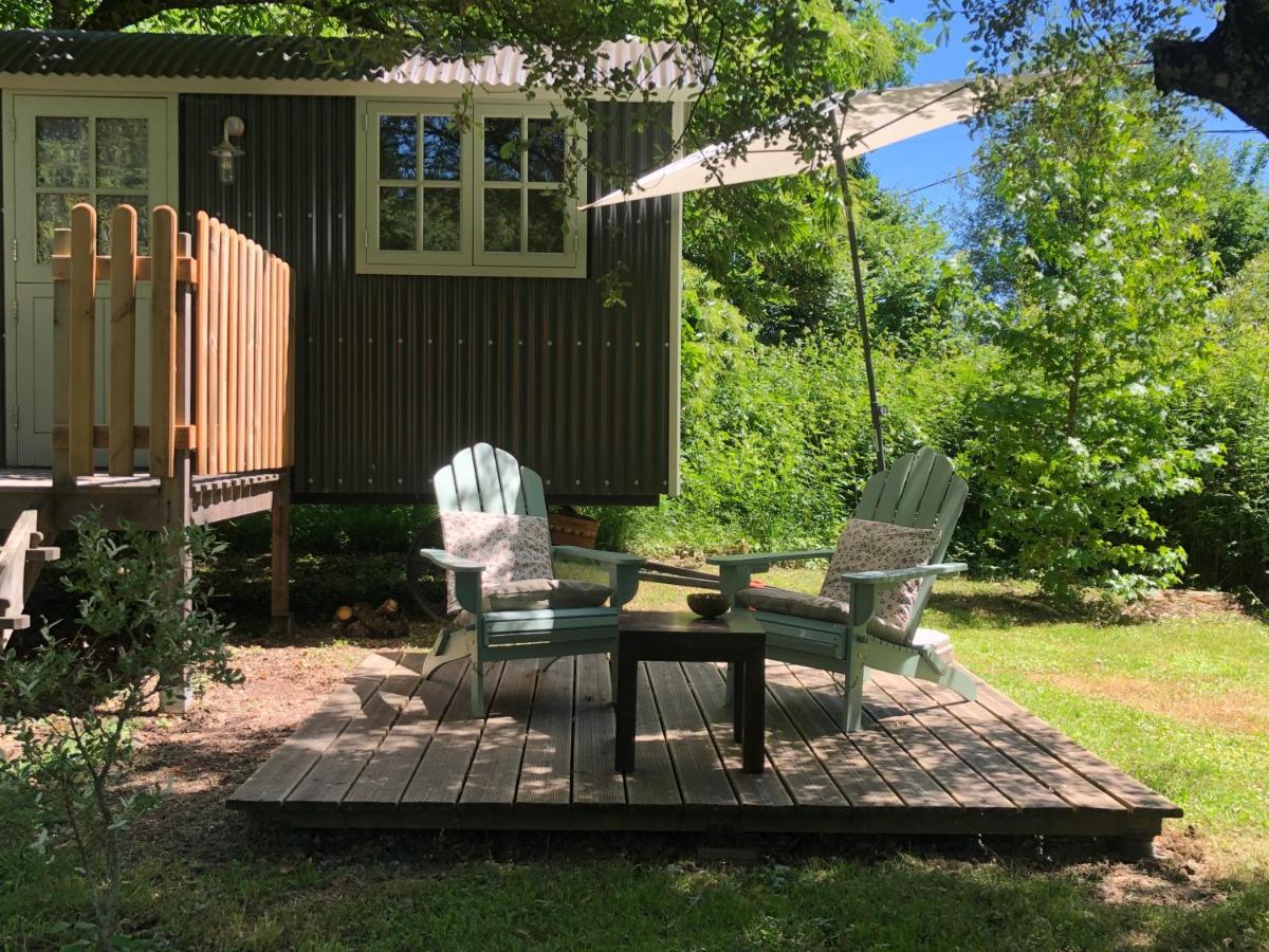 The Dordogne Huts With Private Pool And Jacuzzi Βίλα Payzac  Εξωτερικό φωτογραφία