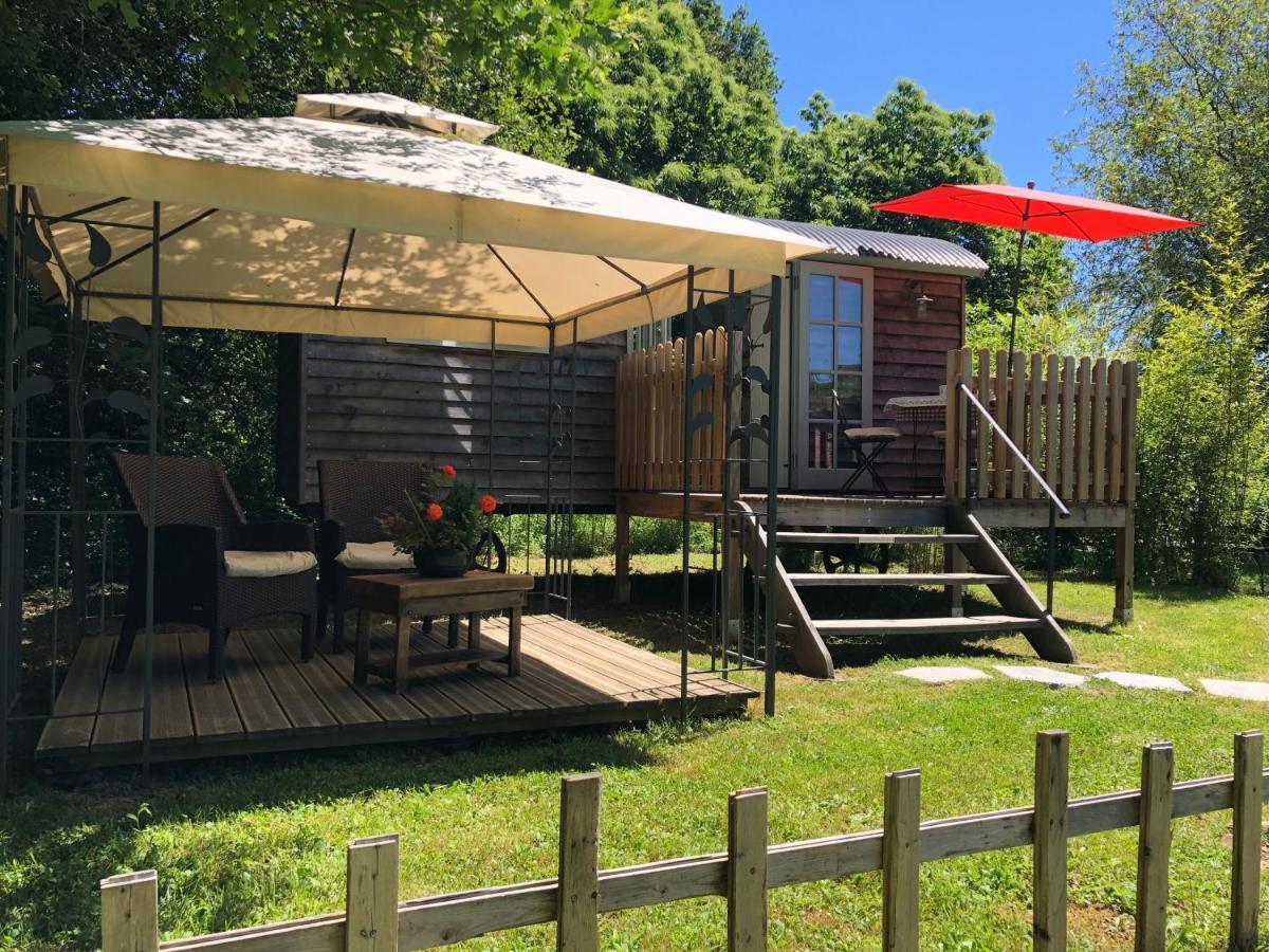 The Dordogne Huts With Private Pool And Jacuzzi Βίλα Payzac  Εξωτερικό φωτογραφία